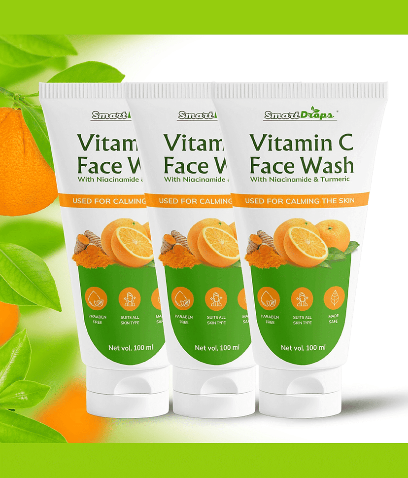 Smartdrops - Refreshing Face Wash For All Skin Type ( Pack of 3 )