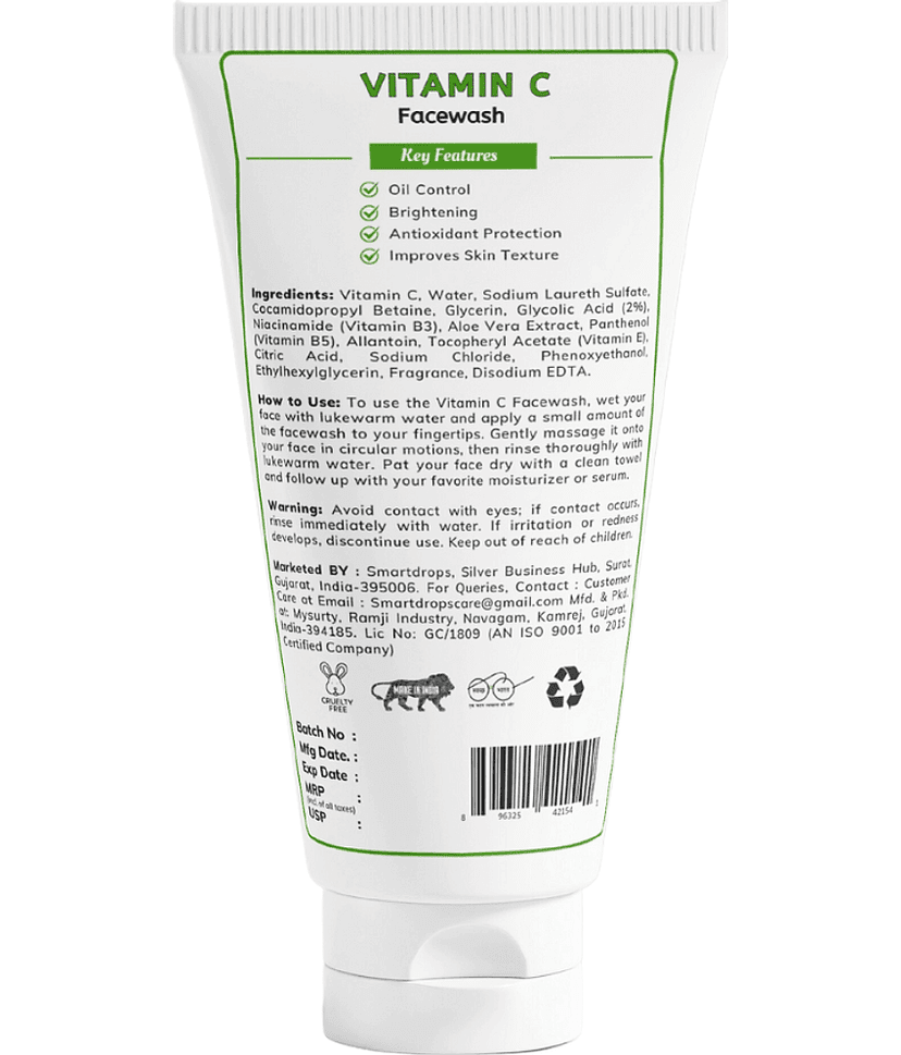 Smartdrops - Refreshing Face Wash For All Skin Type ( Pack of 3 ) view 2