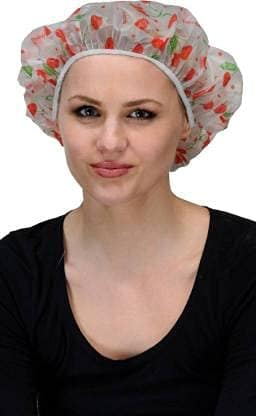 Elecsera Reusable Elastic Water Proof Shower Cap Pack of 1