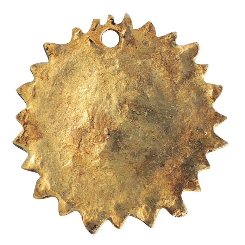 Brass Wall Hanging Showpiece Sun, Suraj Statue, Height : 4 Inch (BSMAS1689 D) view 3