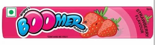 Wrigley's Chewing Gum Boomer Strawberry - 18.6 g