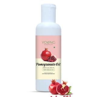 Young Chemist Cold Pressed Pomegranate Oil for Skin & Face - 50ml, Natural Moisturizer for Radiant, Youthful Complexion Young Chemist Cold Pressed Pomegranate Oil for Skin & Face - 50ml, Natural Moisturizer for Radiant, Youthful Complexion - 250 ml (Pack