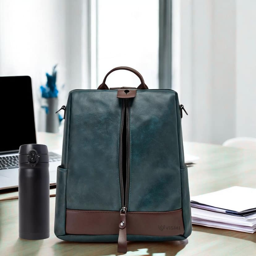 VISMIINTREND Women Backpack for Office Use Upto 13 Inch Laptop | Stylish Backpack Bag | Travel | School | College | Office Use | Anti Theft Convertible Backpack view 10