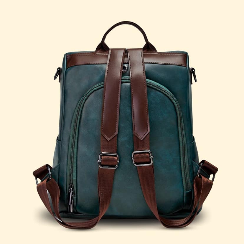 VISMIINTREND Women Backpack for Office Use Upto 13 Inch Laptop | Stylish Backpack Bag | Travel | School | College | Office Use | Anti Theft Convertible Backpack view 9