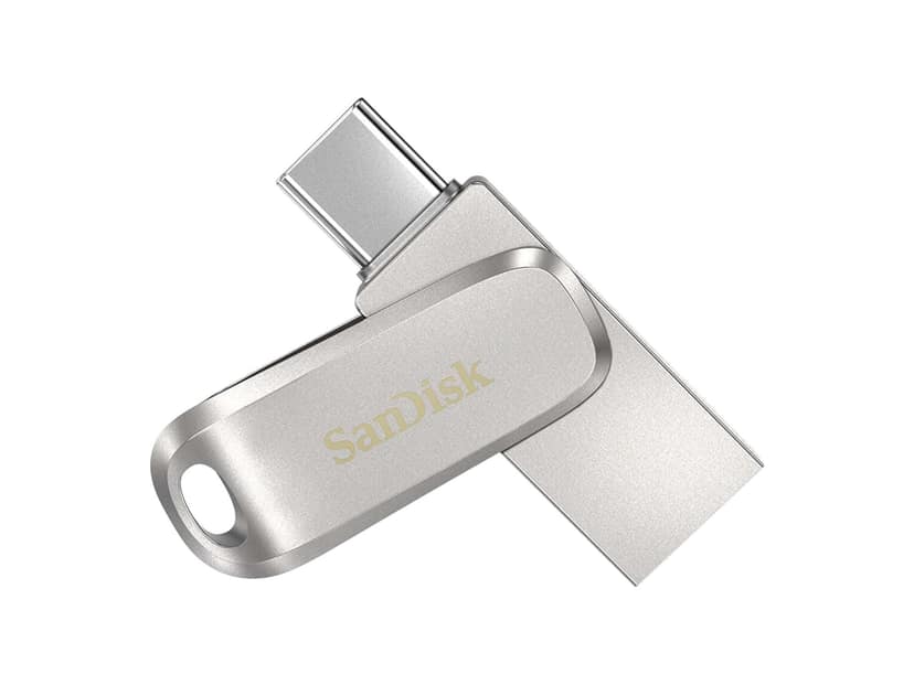 SANDISK Ultra Dual Drive Luxe Pendrive - Silver - 512 GB