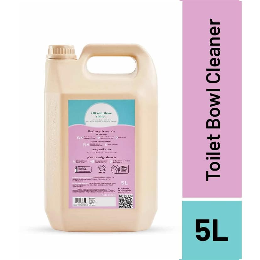 Born Good Plant Based Liquid Toilet Bowl Cleaner, Arctic Air Fragrance, 5 L Can view 2