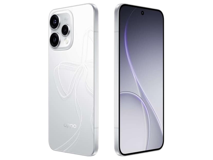 Oppo Reno 15 5G Smartphone, 8GB RAM, 256GB Storage, Elegant Design - Glacier White view 4