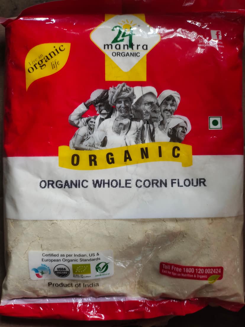 24 Mantra Organic Whole Corn Flour