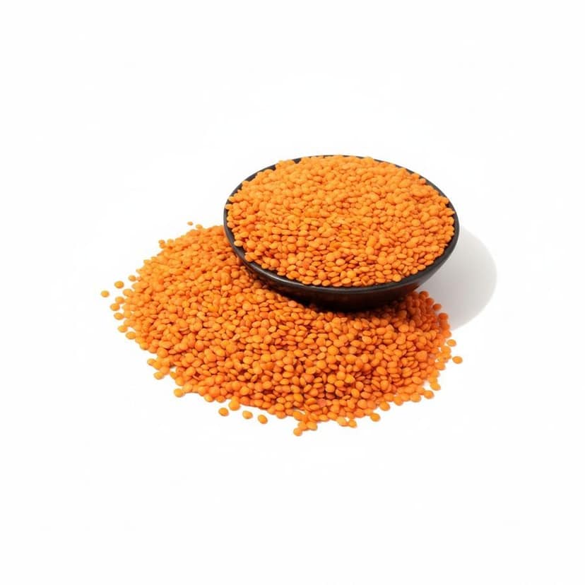 Masoor Dal (Split Red Lentils) - 1 kg - One pack of 1kg Masoor Dal