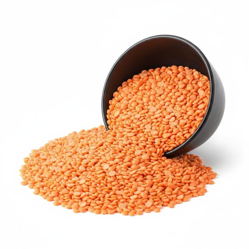 Masoor Dal (Split Red Lentils) - 1 kg - One pack of 1kg Masoor Dal view 3