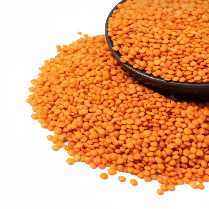 Masoor Dal (Split Red Lentils) - 1 kg - One pack of 1kg Masoor Dal view 4