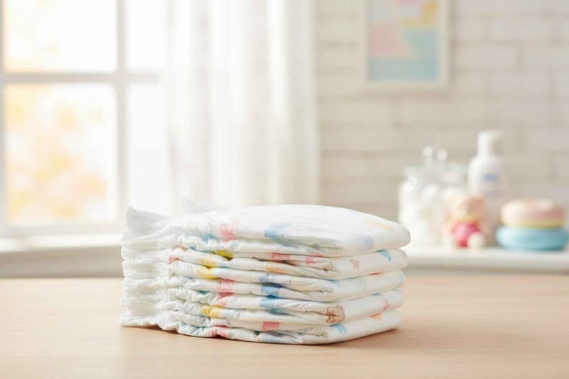 Premium Baby Diapers - 50 Pack | THE GIR FARMER view 3