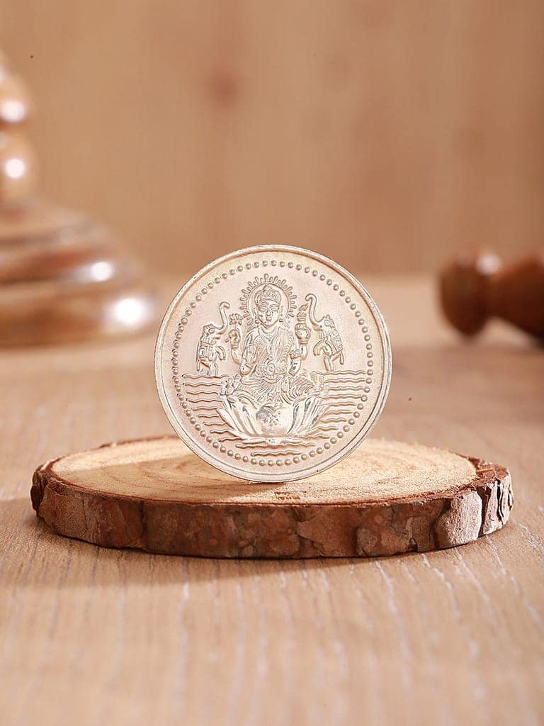Shri Laxmi 10 gram 999 Round Silver Coin