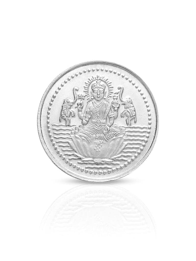 Shri Laxmi 10 gram 999 Round Silver Coin view 5