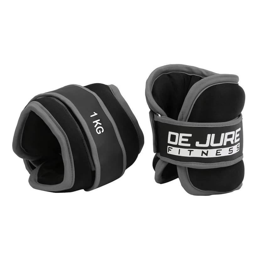 DE JURE FITNESS Ankle & Wrist Weight Set, Adjustable Strap