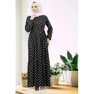 New design heavy crepe printed abaya