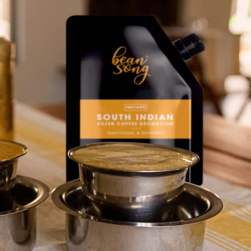 BEAN SONG SOUTH INDIAN FILTER COFFEE LIQUID DECOCTION 200ML - PACK OF 2 view 3