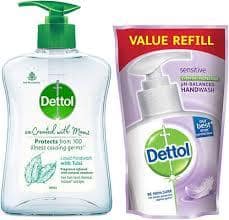 DETTOL HW TULSI 175ML COMBO