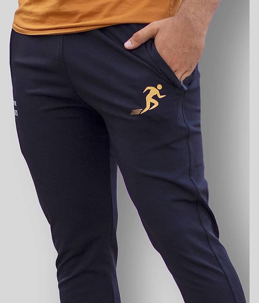 VAPOUR SPORTS - Blue Polyester Men's Joggers ( Pack of 1 ) view 2