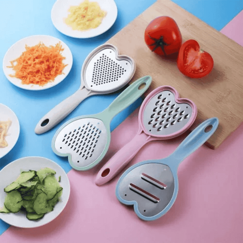 4 in 1 Heart Grater view 2