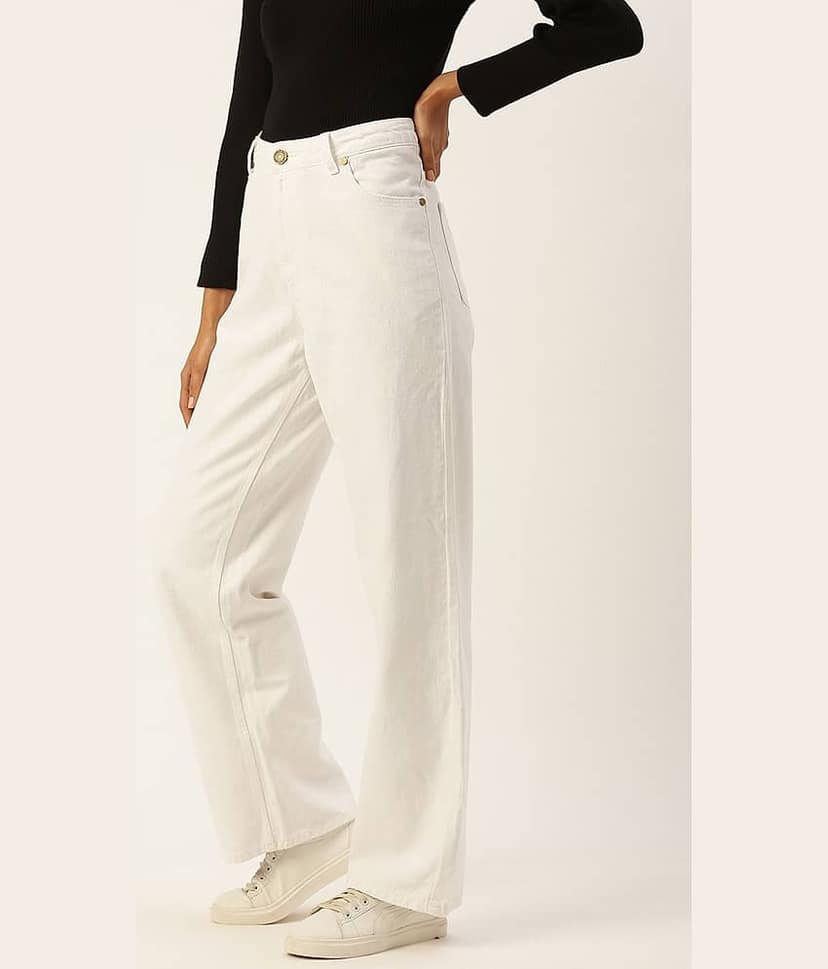 Bene Kleed Women Straight Fit High-Rise Jeans view 2