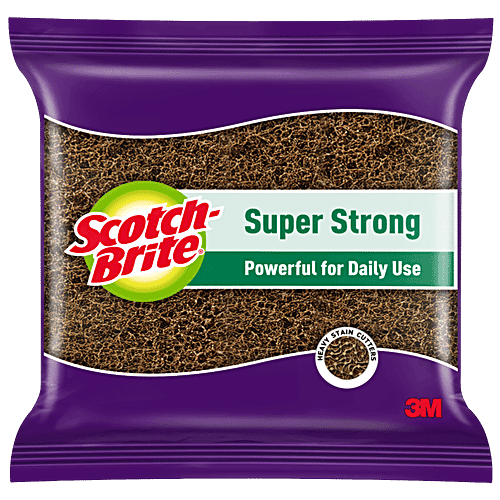 Scotch brite Super Strong, Scrubber for Tough Stain Removal - Large, 1 pc