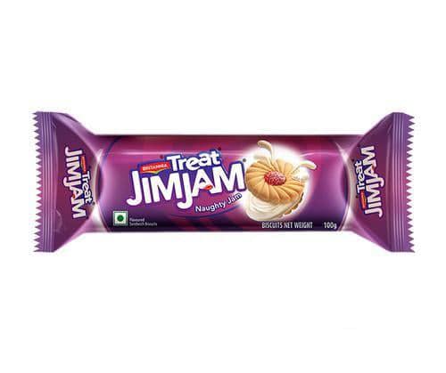 Britannia Treat Biscuits Jim Jam 100g Pack