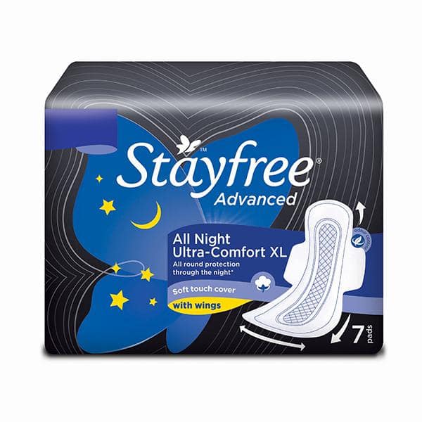 Stayfree Advanced All Night Ultra Comfort XL 7N