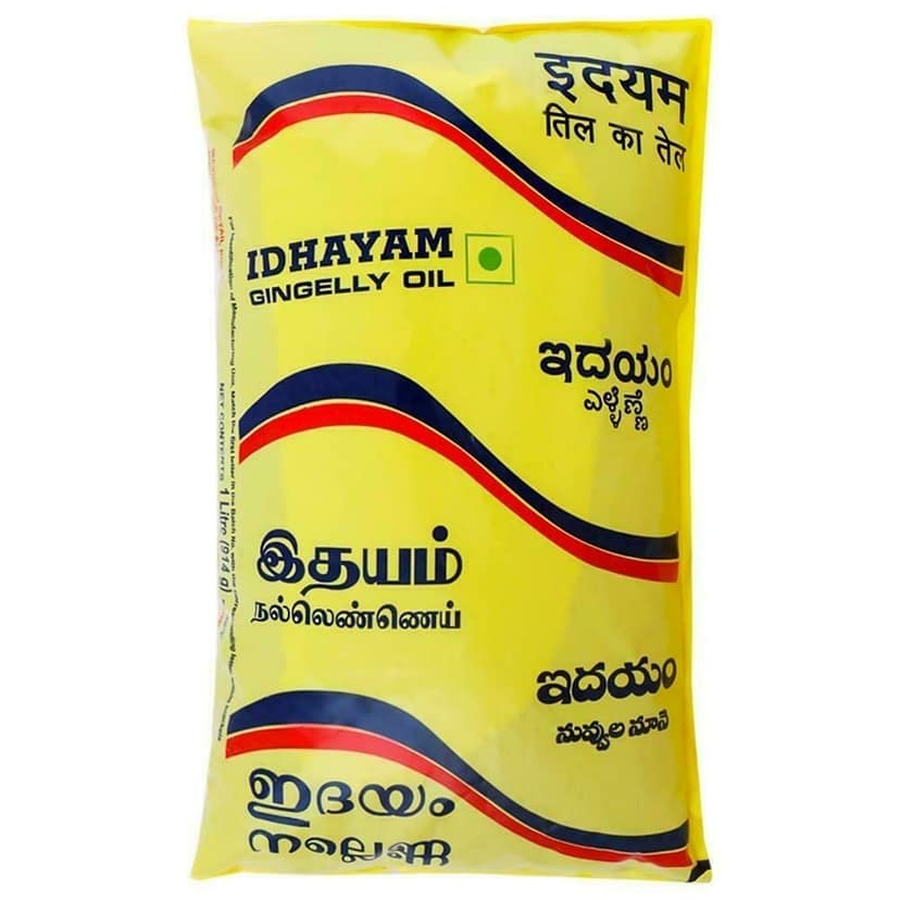 Idhayam Gingelly Oil 1 L (Pouch)