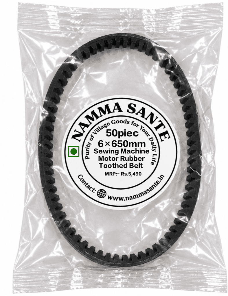 6×650mm Sewing Machine Motor Rubber Toothed Belt view 4