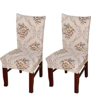 House Of Quirk 1 Seater Polyester Chair Cover ( Pack of 2 )