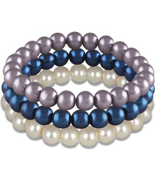 JFL - Jewellery For Less - Gold Bracelet ( Pack of 3 )