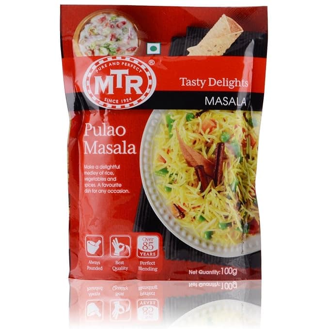 MTR Masala - Pulao, 100 g Pouch