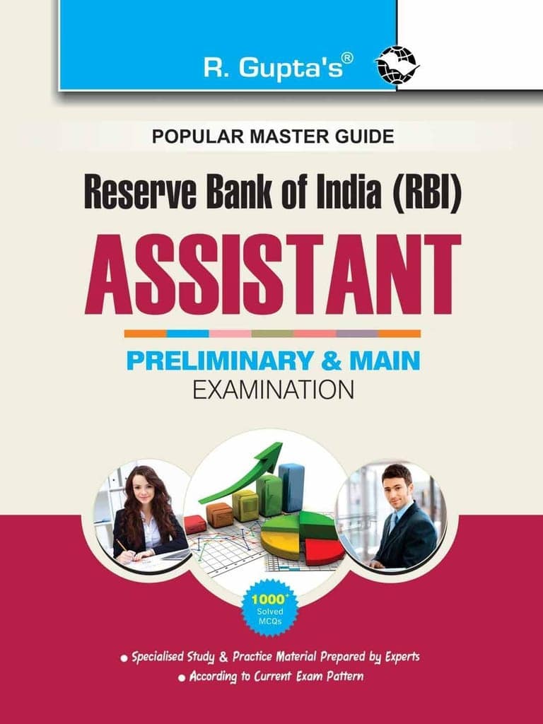Reserve Bank of India: RBI Assistants (Preliminary & Main) Recruitment Exam Guide [Paperback] [Sep 03, 2025] RPH Editorial Board