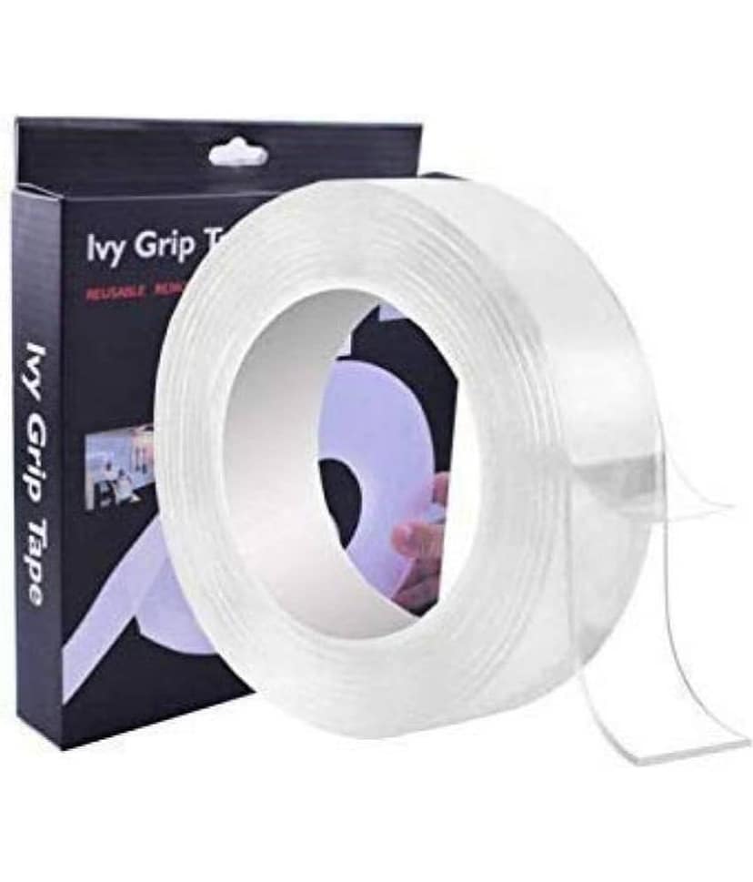 NANDKUVAR Nano Tape Traceless Washable Removable Gel Grip Sticker