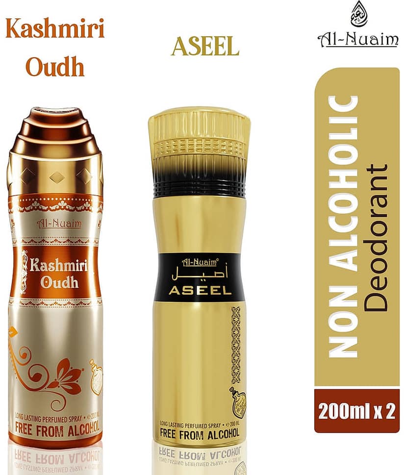 Al-Nuaim Alcohol-Free Deodorant Deodorant Spray for Unisex 100 ml ( Pack of 2 ) view 2