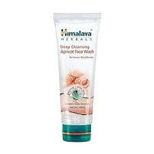 Himalaya Deep Cleansing Face Wash - Apricot & Aloe Vera, Complete Daily Face Care, 100% Herbal Actives, 100 Ml