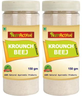 NutrActive krounch beej powder 300 gm Meal Replacement Powder Pack of 2