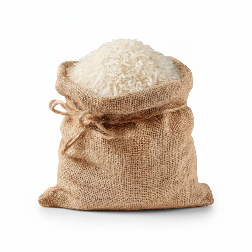 Premium White Rice - 10 kg - One jute sack view 3