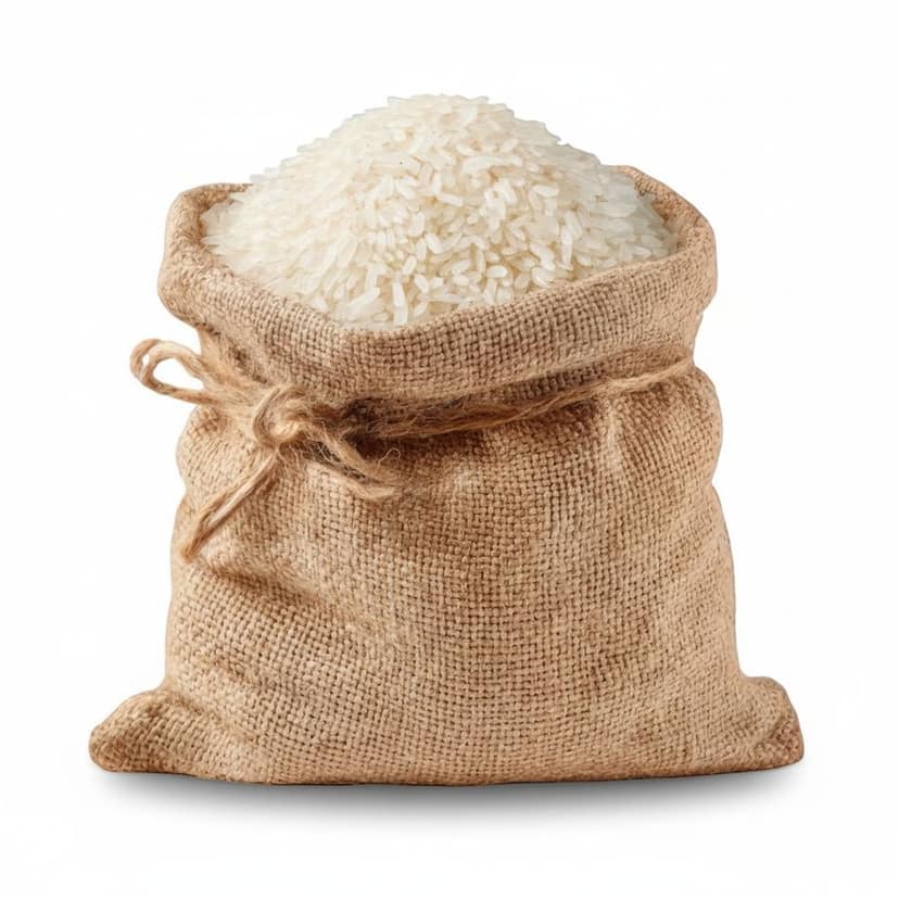 Premium White Rice - 10 kg - One jute sack view 4