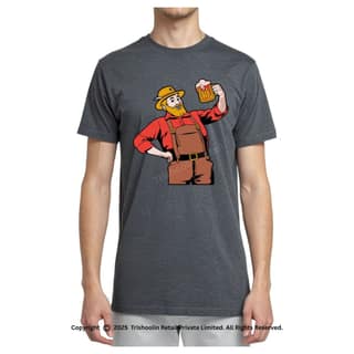 Trishoolin SSHAYU Printed T-Shirt | Design 10230MB | Regular Fit | Crew Neck / Round Neck Half Sleeve | Pack of 1