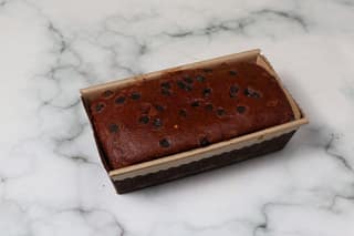 Banana choco-chips loaf