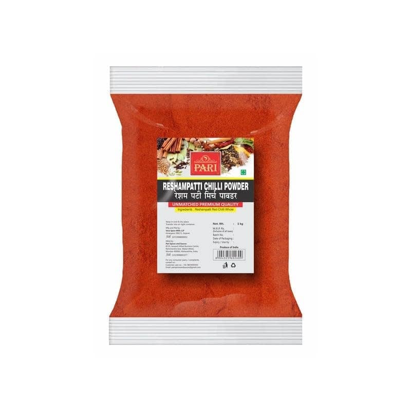 Pari Reshampatti Chilli Powder | Laal Mirch Powder with Natural Oils | Zero added Colours, Fillers, Additives & Preservatives | Spicy Grade | Indian Spice | Pack of 1 | 1Kg view 6
