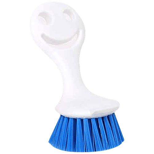 Ezy Be Kitchen Sink Scrubbing Brush - Flexible Bristle, Comfortable Grip, 1 pc