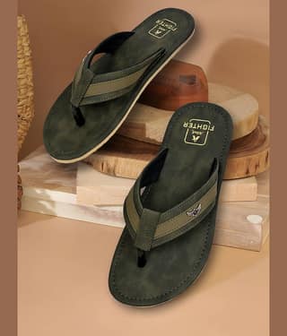 Altek Brown Men's Thong Flip Flop