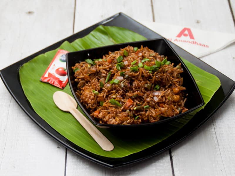Gobi manchurian fried rice