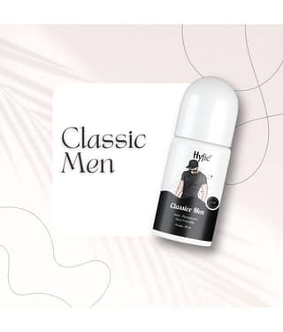 Classic Men's Underarm Roll-On Deodorant: The Perfect Way to Stay Fresh All Day Long 50 ML PACK OF 1