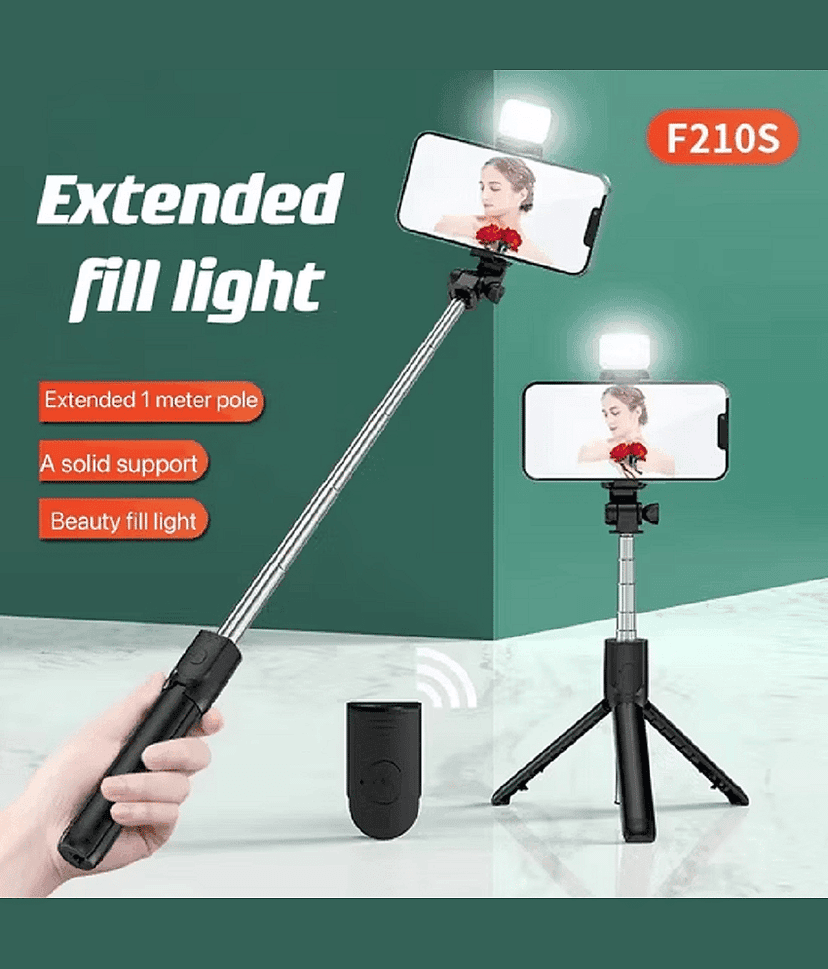 Shop To Shop Bluetooth Selfie Flash Light ( Black )