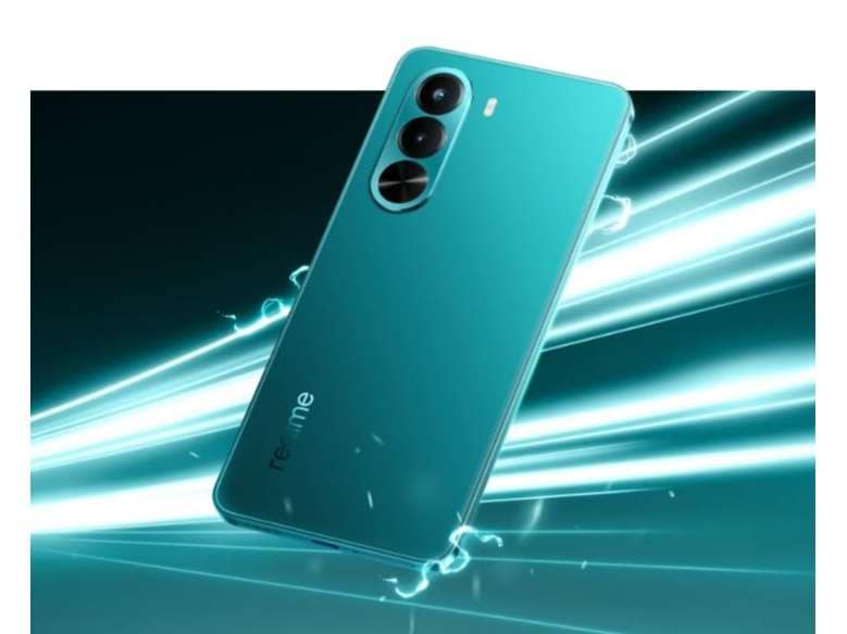 Realme P4X 5G Smartphone, 8GB RAM, 128GB Storage - Lake Green view 3
