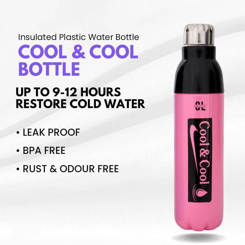 Craftlayout Set of 3 BPA-Free Water Bottle 1100ml view 2